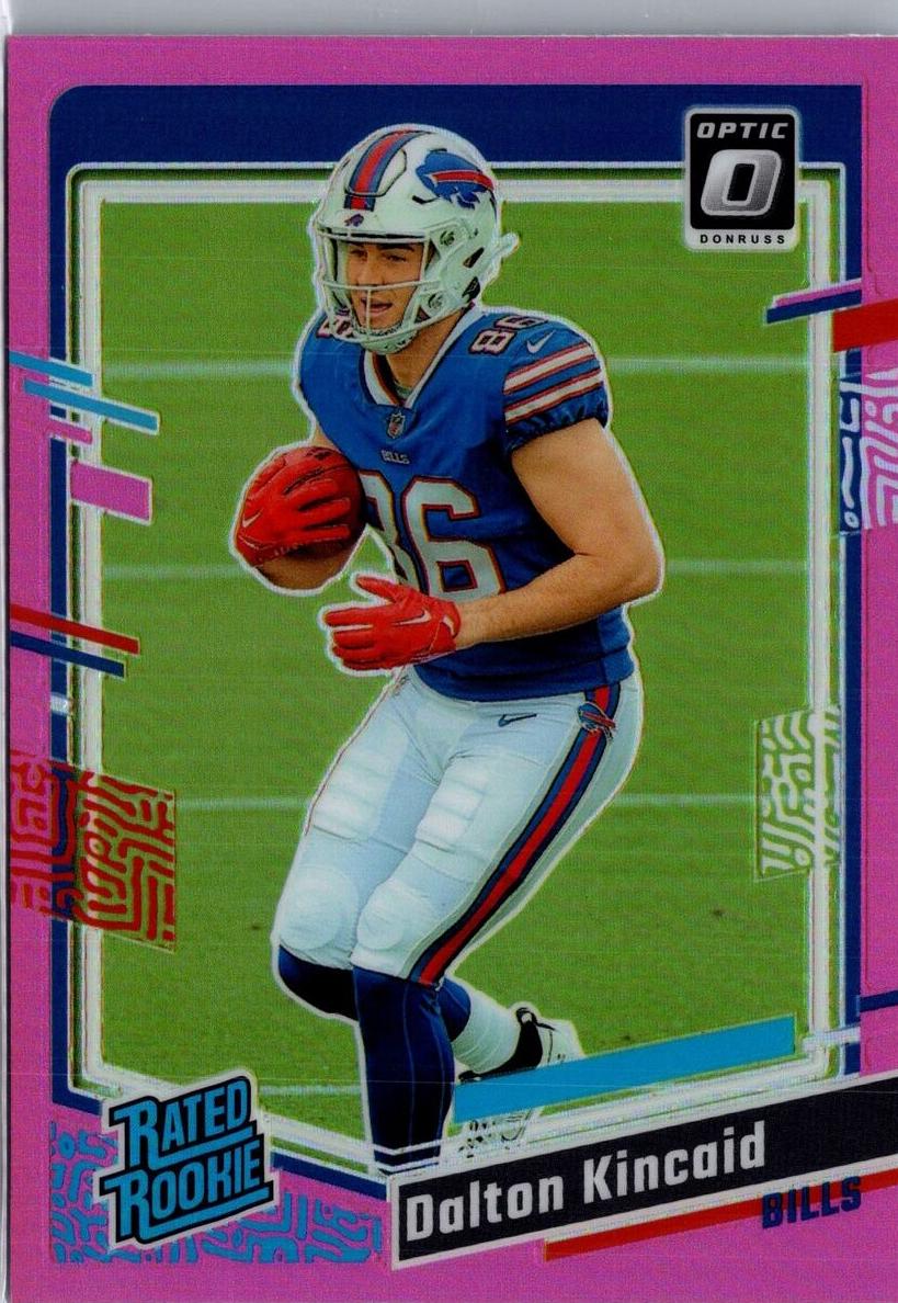 2023 Donruss Optic Football Purple Shock Dalton Kincaid #211