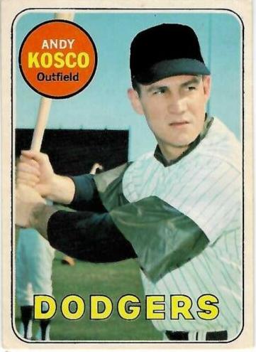 1969 O-Pee-Chee Baseball Andy Kosco #139 PSA 7