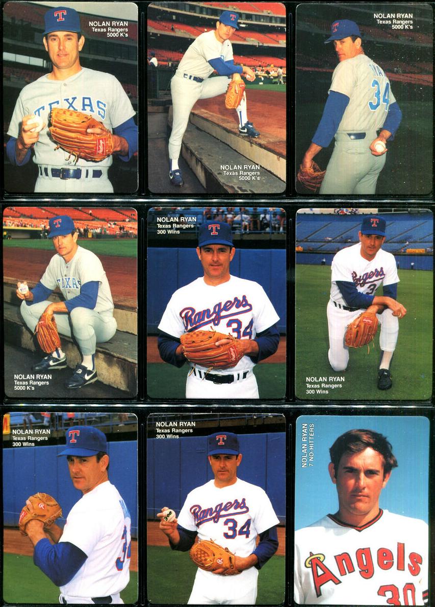 1993 Mother's Cookies Baseball Nolan Ryan #10