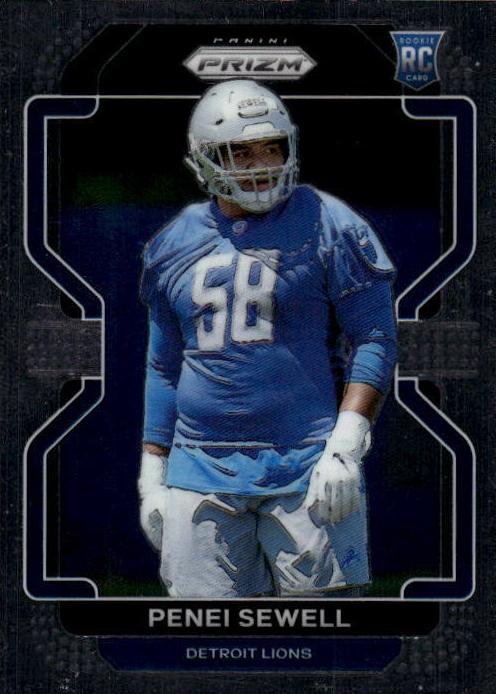 2021 Panini Prizm Football Penei Sewell #429