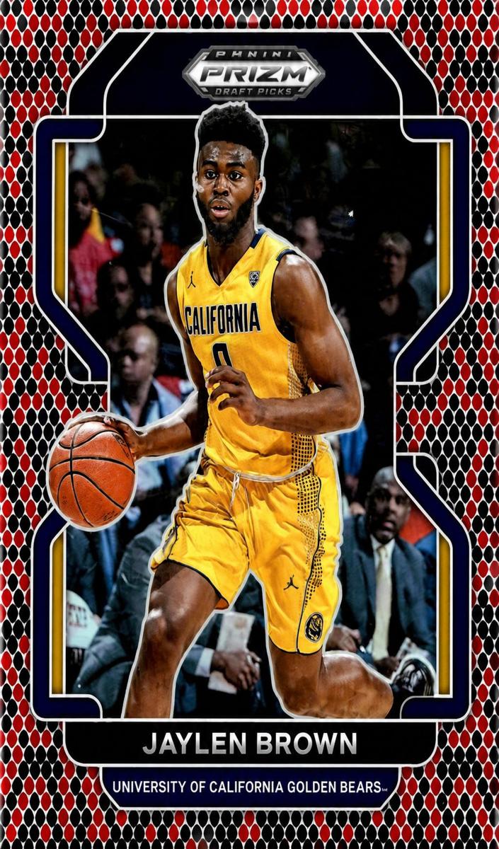 2022 Panini Prizm Draft Picks Basketball Venom Jaylen Brown #22