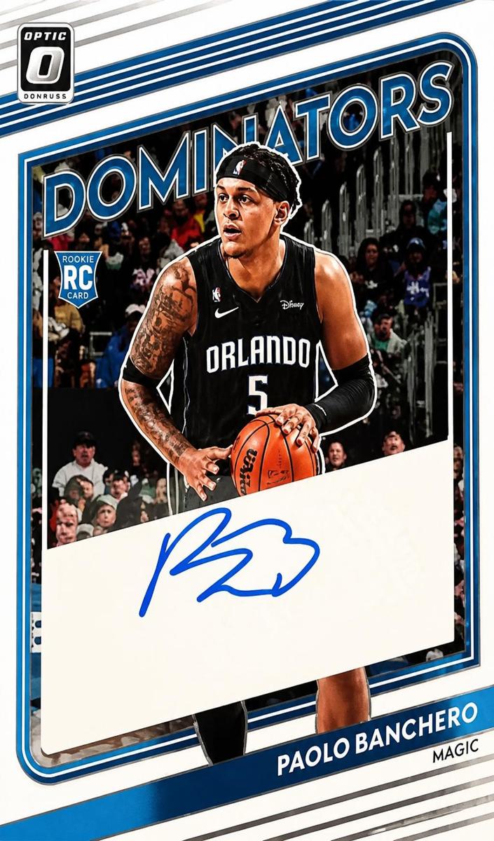 2022 Donruss Optic Basketball Paolo Banchero #RDS-PBC PSA 9