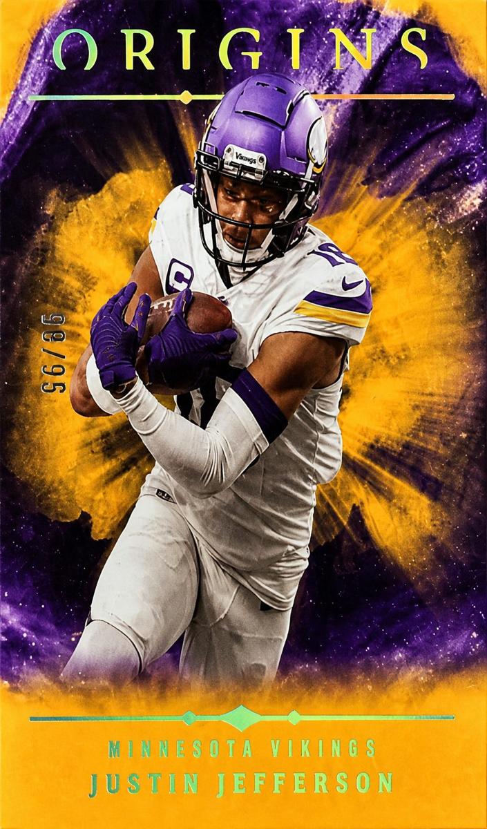 2024 Panini Origins Football Gold Justin Jefferson #9
