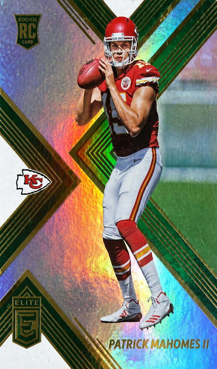 2017 Donruss Elite Football Patrick Mahomes II #155 PSA 9