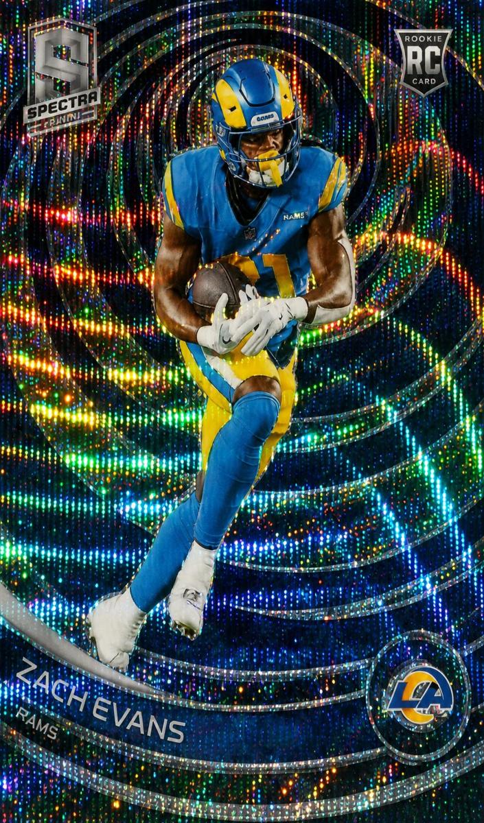 2023 Panini Spectra Football Wave Zach Evans #200