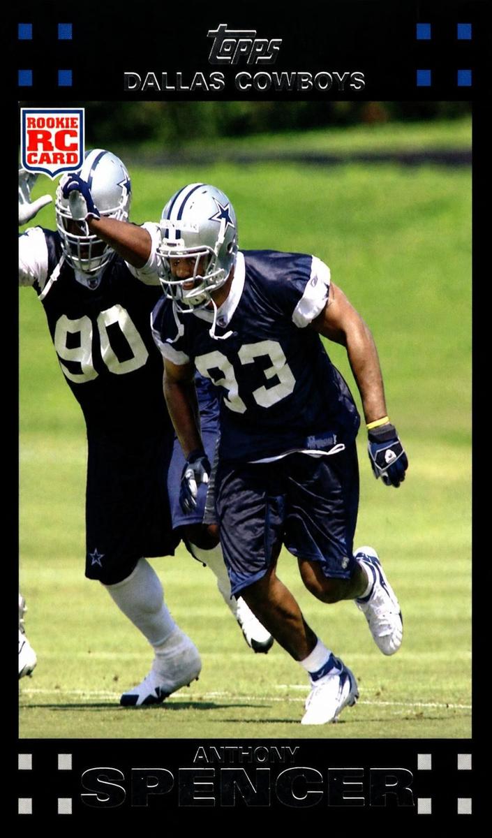 2007 Topps Football Anthony Spencer #356
