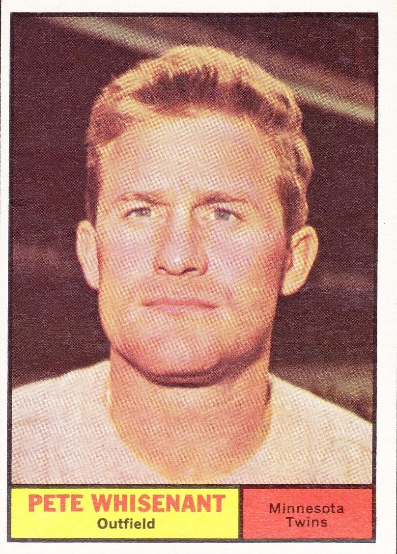 1961 Topps Baseball Pete Whisenant #201 PSA 7.5