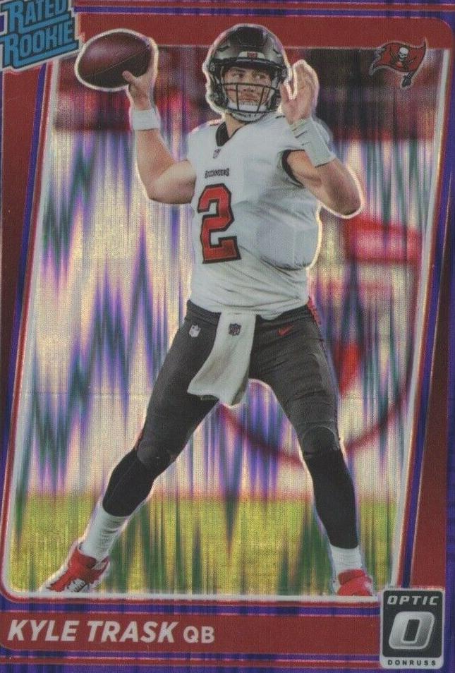2021 Donruss Optic Football Purple Shock Kyle Trask #209