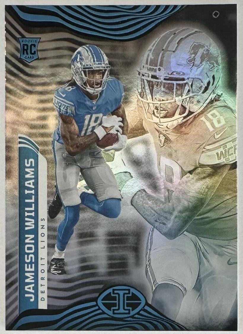 2022 Panini Illusions Football Jameson Williams #30 PSA 9