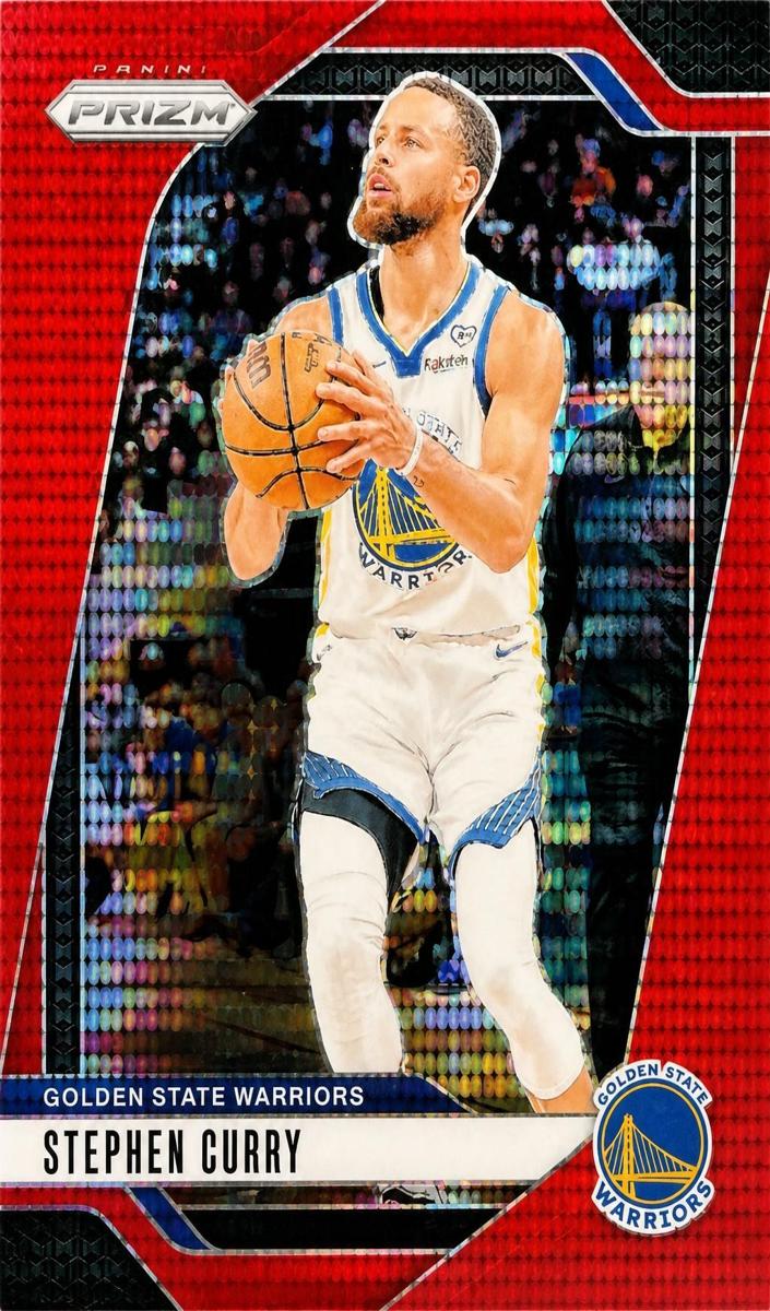 2024 Panini Prizm Basketball Red Pulsar Stephen Curry #134