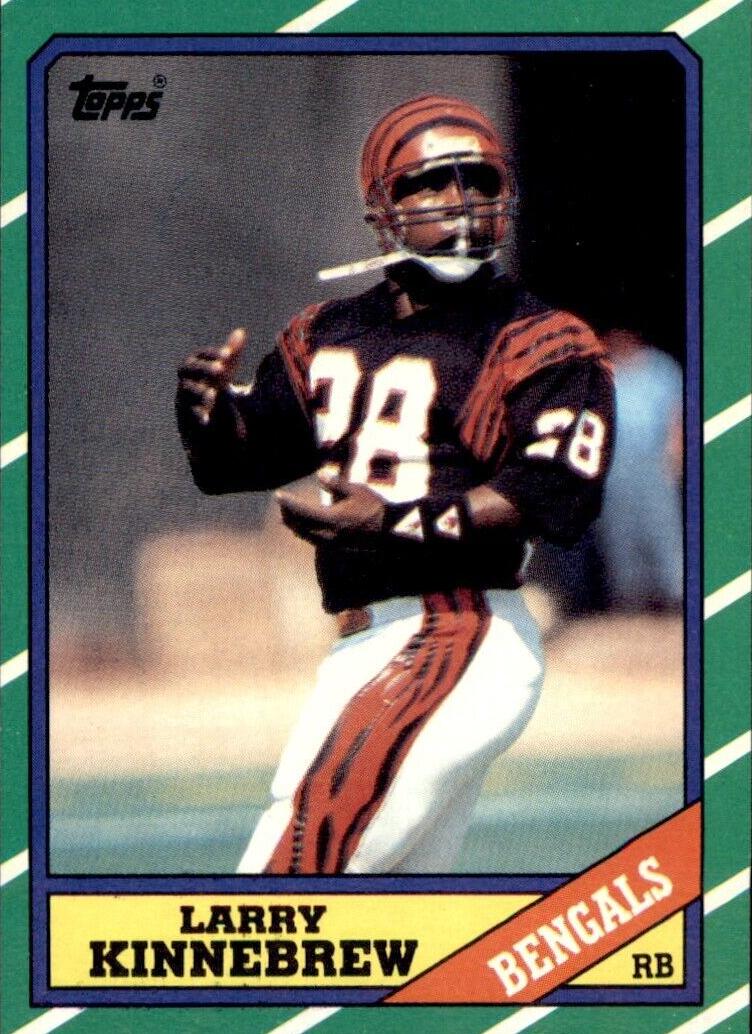 1986 Topps Football Larry Kinnebrew #257 PSA 10