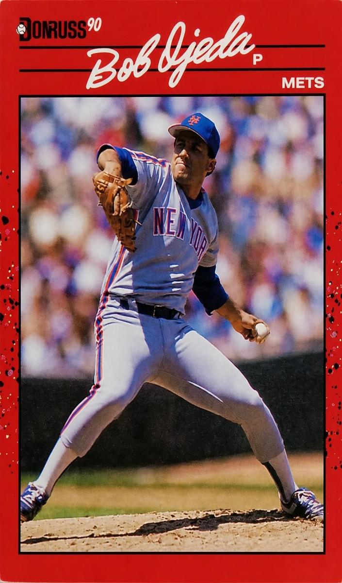 1990 Donruss Baseball Bob Ojeda #117