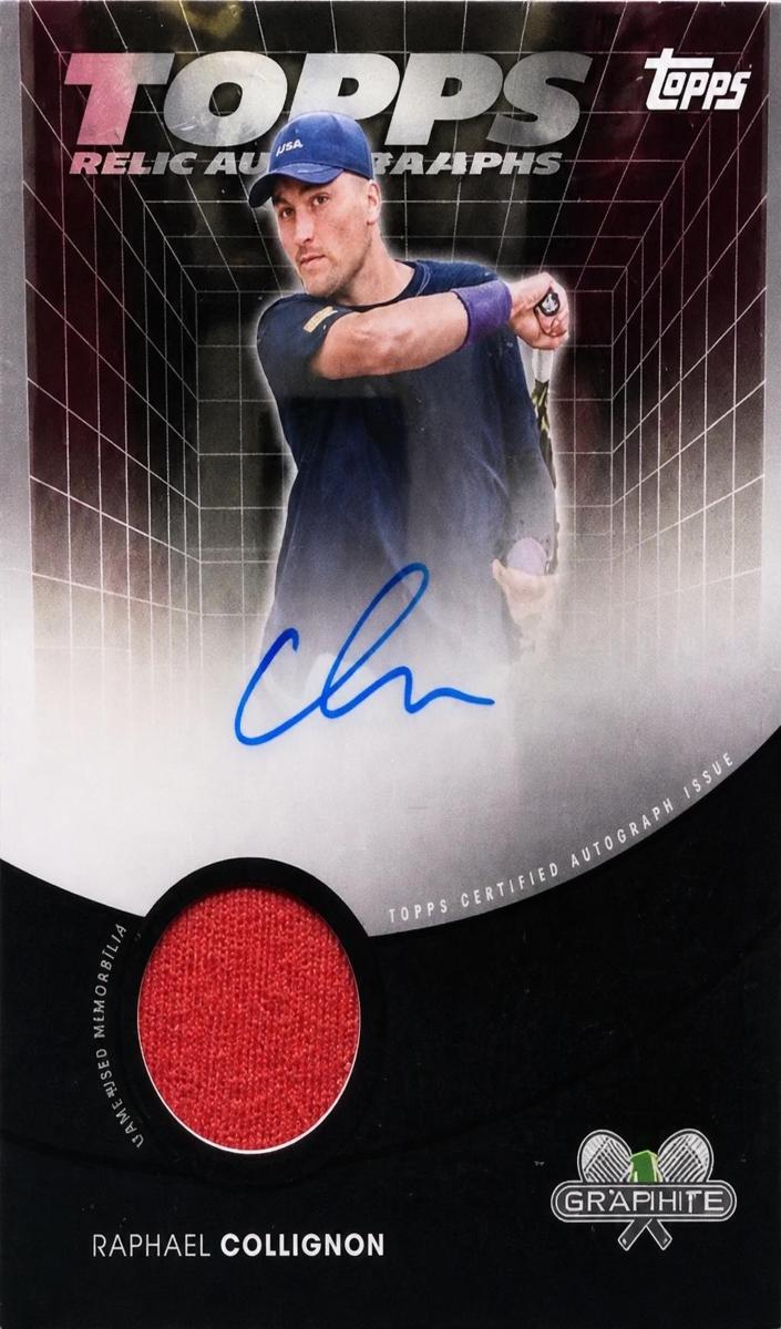 2026 Topps Graphite Tennis Raphael Collignon #TRA-RCN