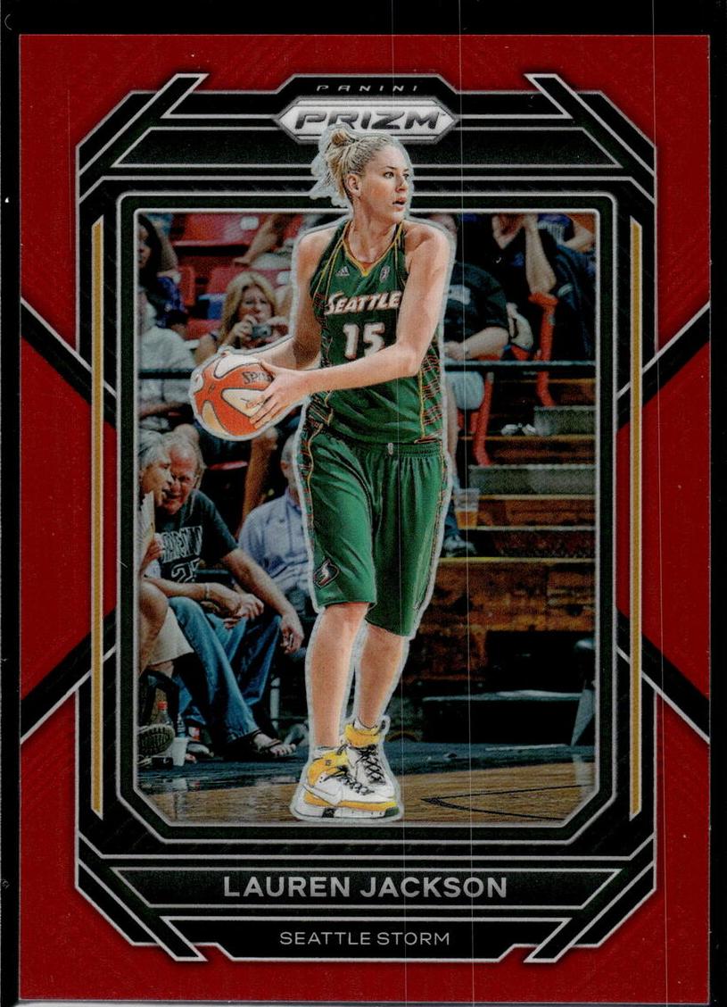 2023 Panini Prizm WNBA Basketball Red Lauren Jackson #64