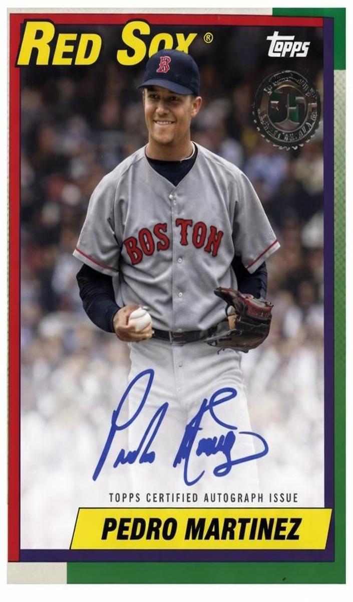 2025 Topps Baseball Pedro Martinez #90AU-PMA SGC 9.5