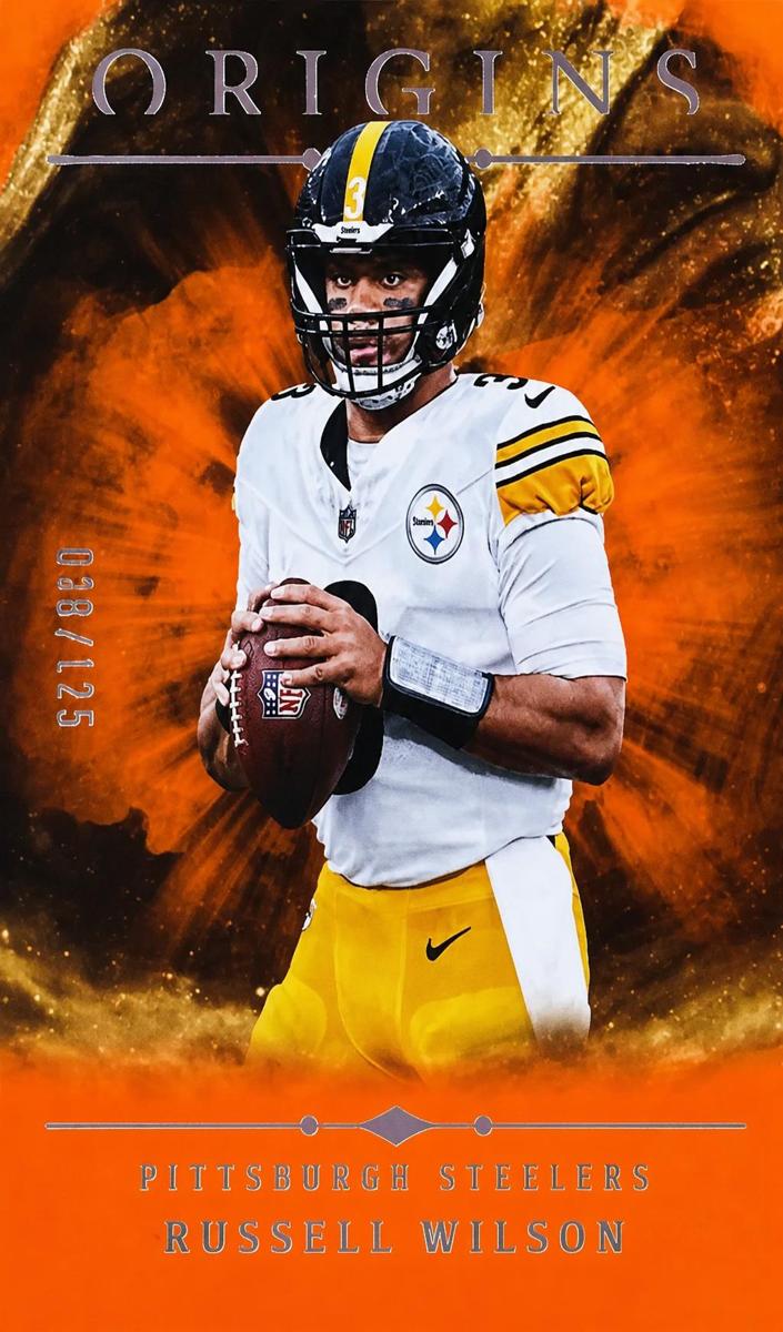 2024 Panini Origins Football Orange Russell Wilson #90