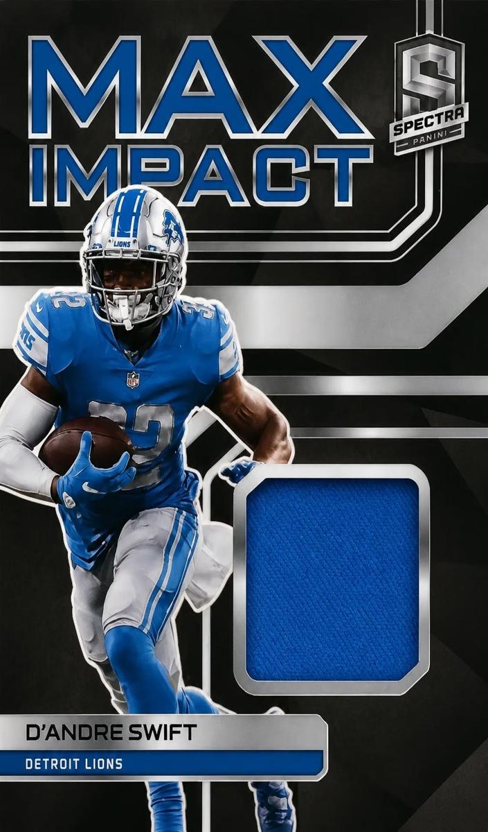 2022 Panini Spectra Football D'Andre Swift #MI-DSW