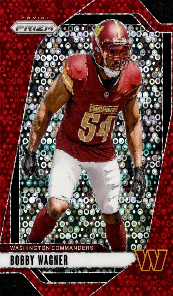2024 Panini Prizm Football No Huddle Red Bobby Wagner #293