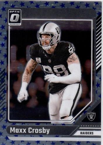 2024 Donruss Optic Football Stars Maxx Crosby #105