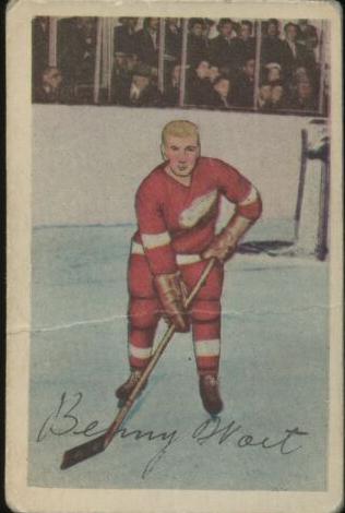 1952 Parkhurst Hockey Benny Woit #62