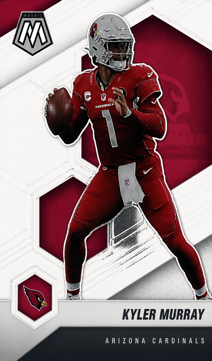 2021 Panini Mosaic Football Kyler Murray #8 PSA 9