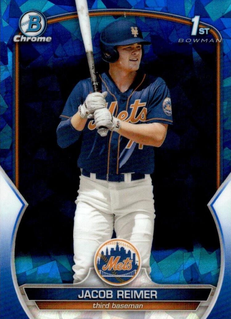 2023 Bowman Chrome Sapphire Baseball Jacob Reimer #BCP-181