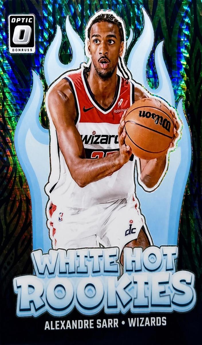 2024 Donruss Optic Basketball Hyper Green Alexandre Sarr #14