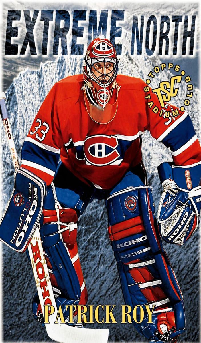 1995 Topps Stadium Club Hockey Members Only Patrick Roy #4EN