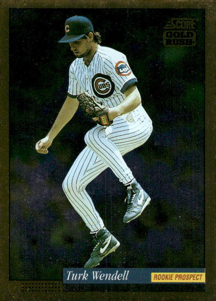 1994 Score Baseball Gold Rush Turk Wendell #616