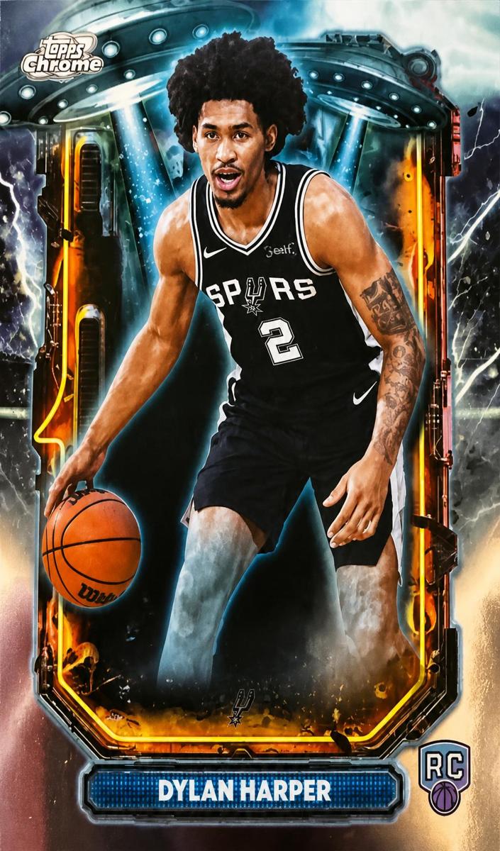 2025 Topps Cosmic Chrome Basketball Dylan Harper #ET-12