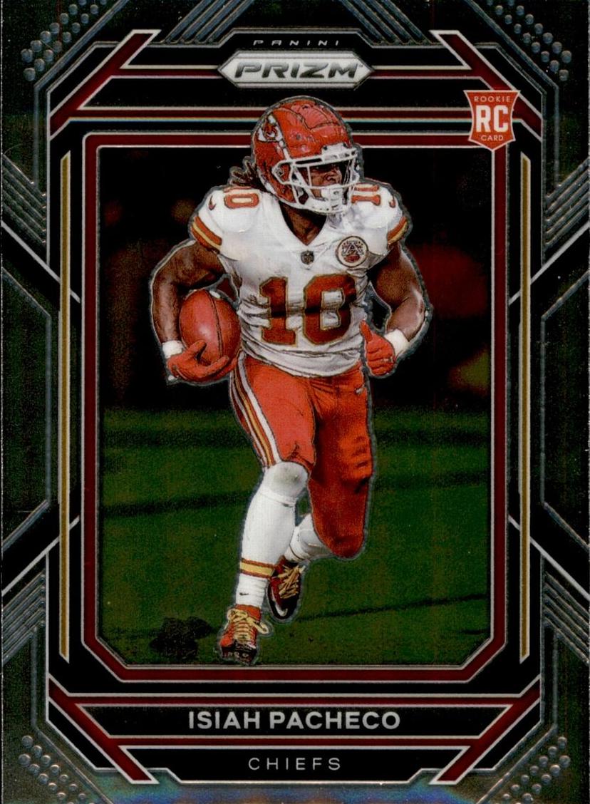 2022 Panini Prizm Football Isiah Pacheco #352 PSA 9
