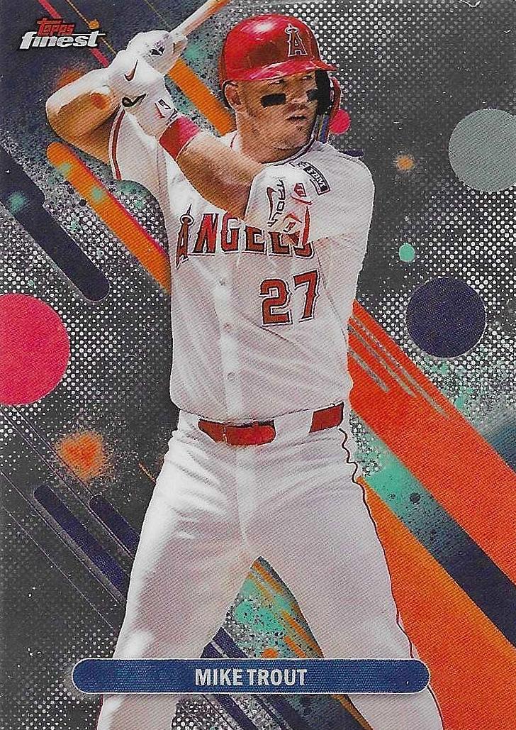 2025 Topps Finest Baseball Mike Trout #41