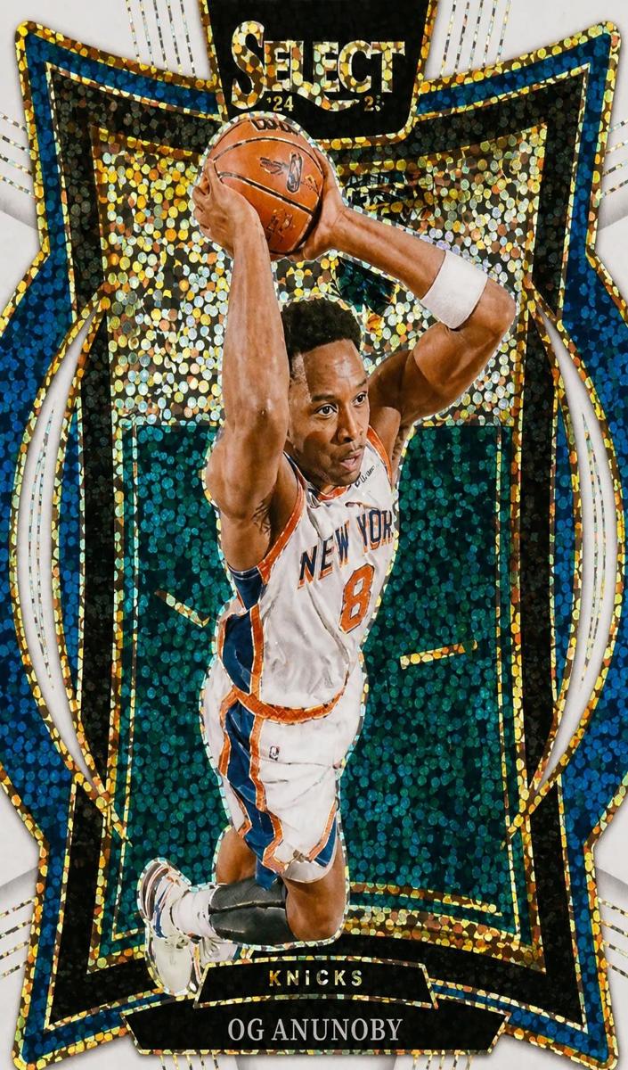 2024 Panini Select Basketball White Sparkle OG Anunoby #11 PSA 10