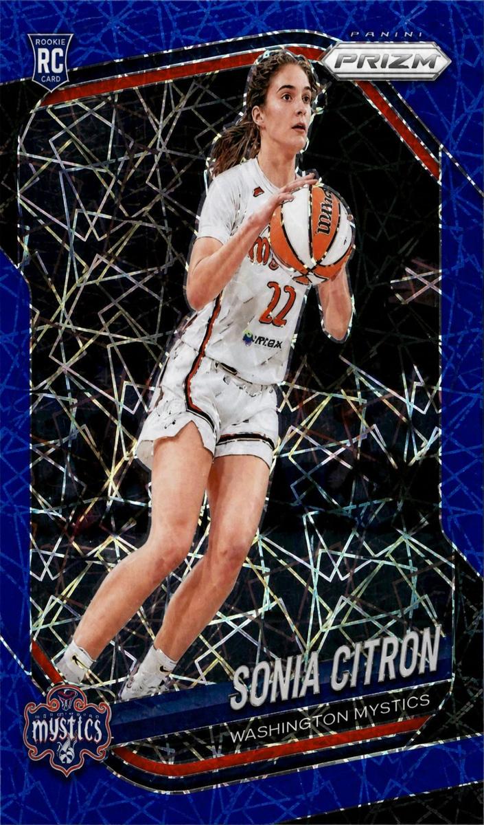 2025 Panini Prizm WNBA Basketball Blue Velocity Sonia Citron #122