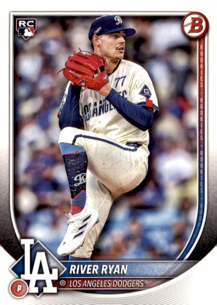 2025 Bowman Baseball River Ryan #69 PSA 9