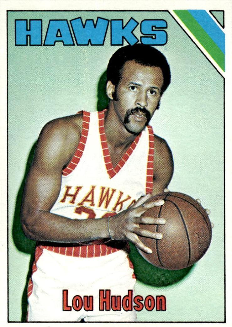 1975 Topps Basketball Lou Hudson #25 PSA 9