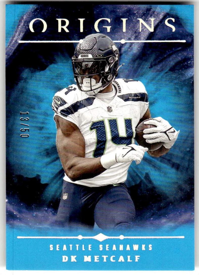 2024 Panini Origins Football Turquoise DK Metcalf #57