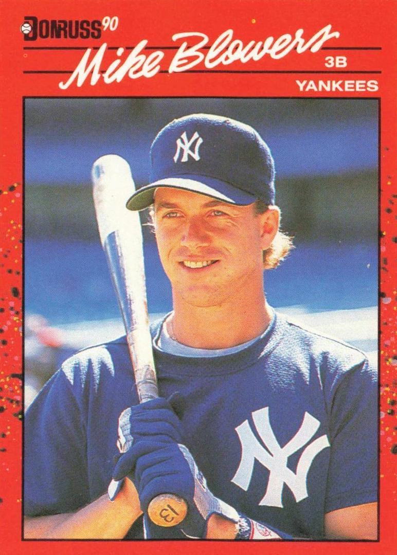 1990 Donruss Baseball Mike Blowers #656