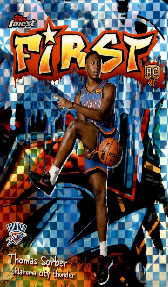2025 Topps Finest Basketball X-Fractor Thomas Sorber #F-15