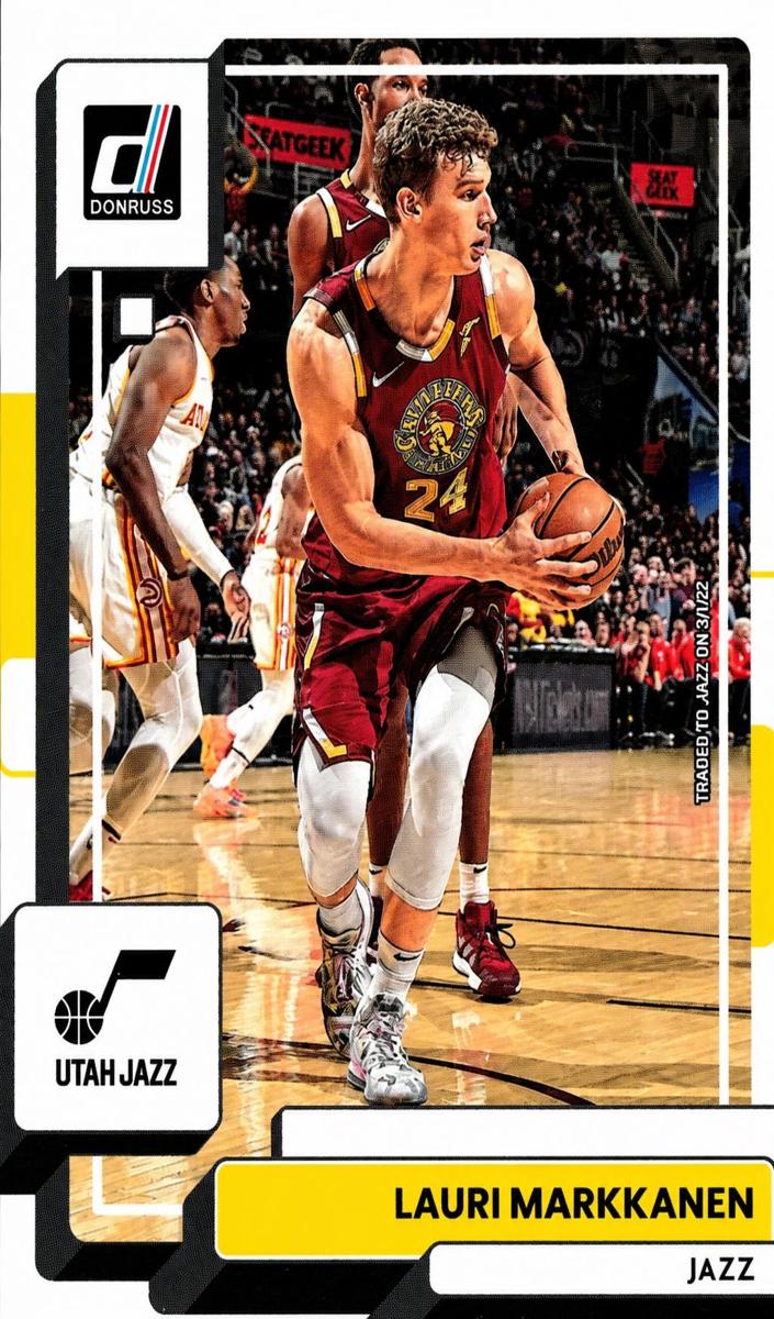 2022 Panini Donruss Basketball Lauri Markkanen #176