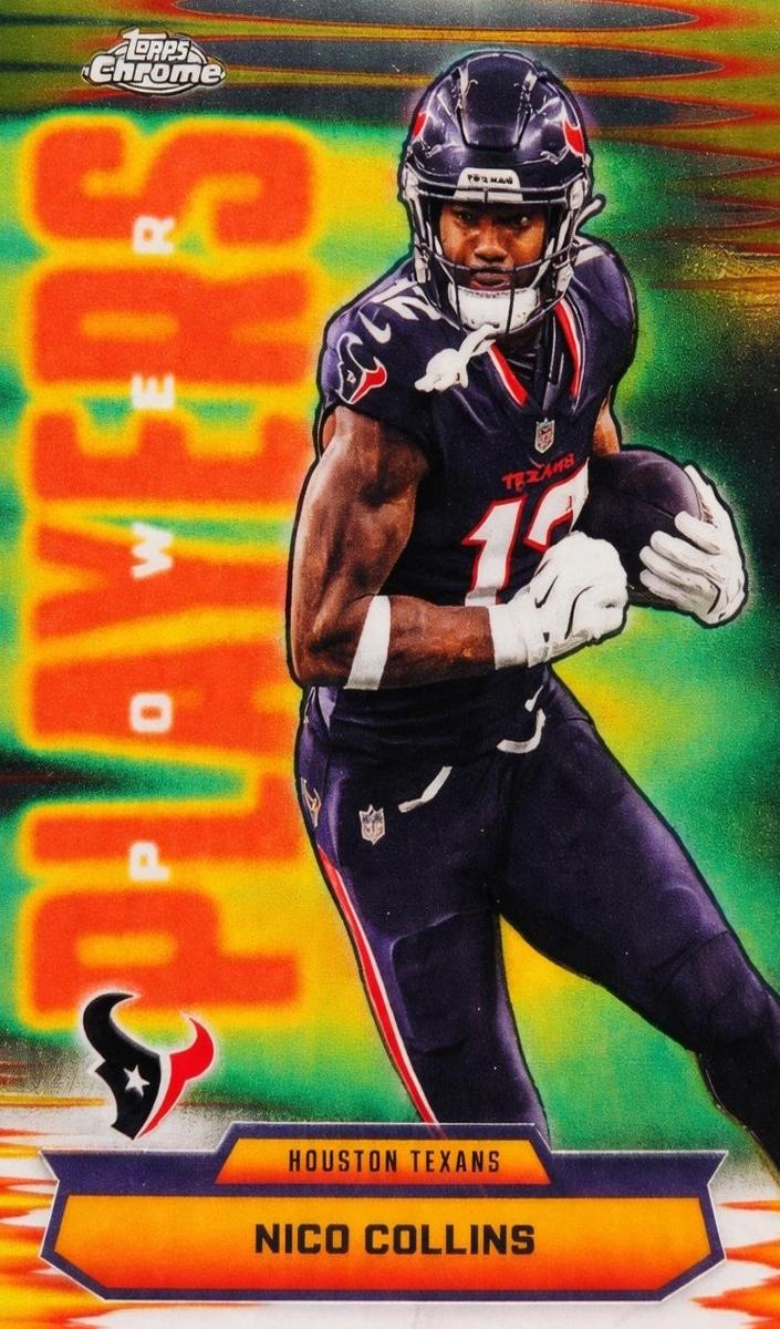 2025 Topps Chrome Football Refractor Nico Collins #PP-30