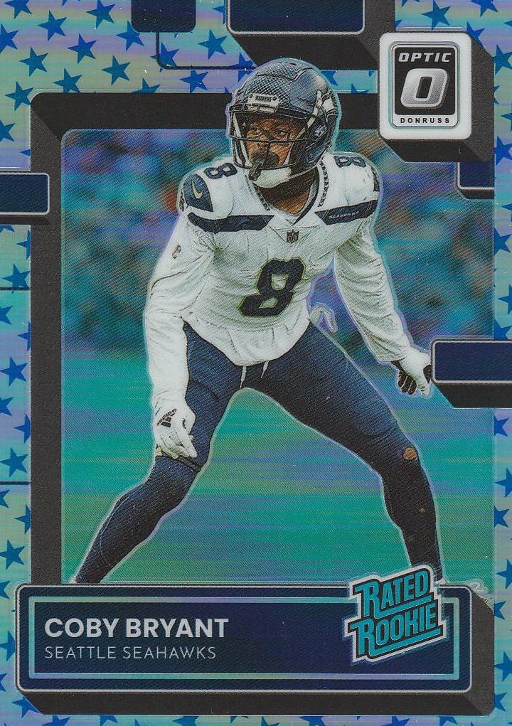 2022 Donruss Optic Football Blue Coby Bryant #292