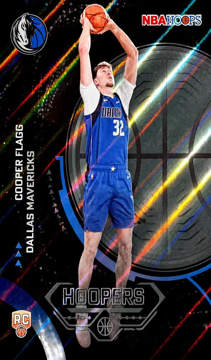 2025 Topps NBA Hoops Basketball Rainbow Cooper Flagg #H-16