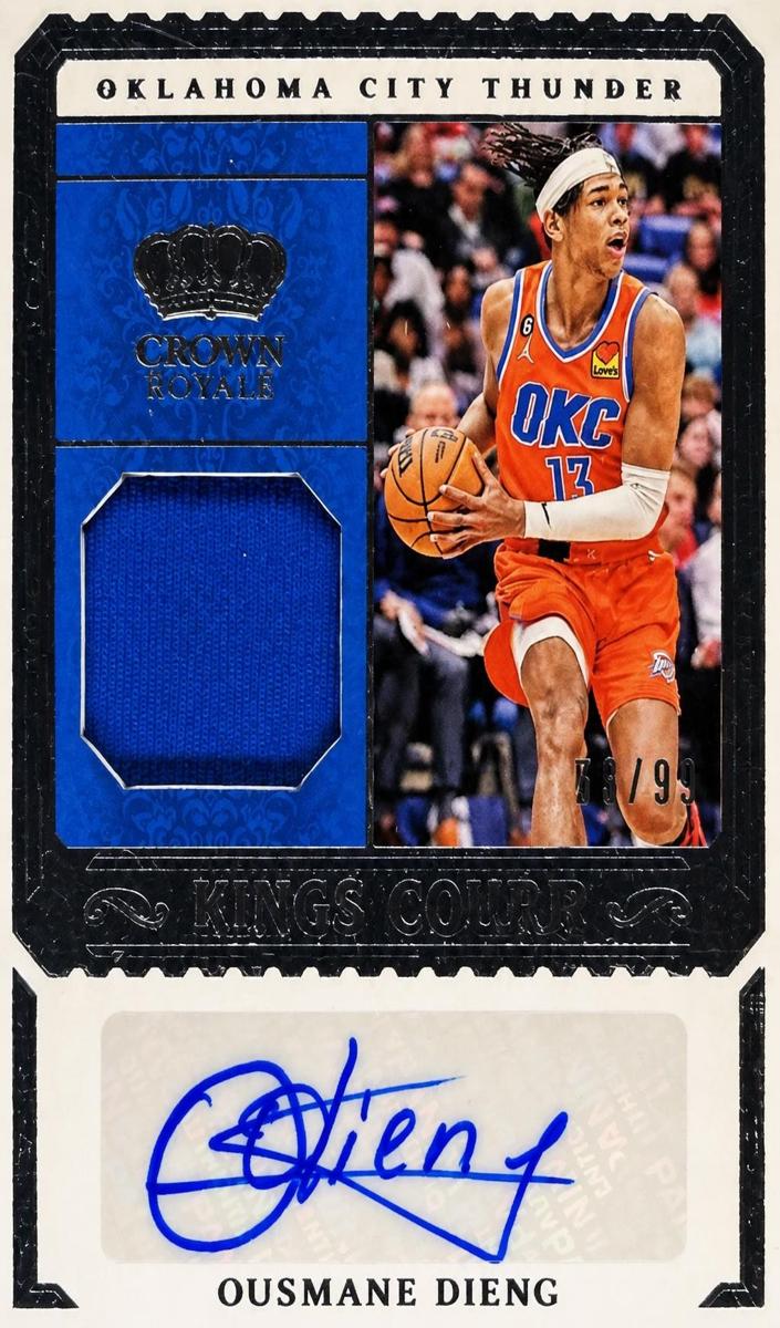 2023 Panini Crown Royale Basketball Ousmane Dieng #KCJ-DNG