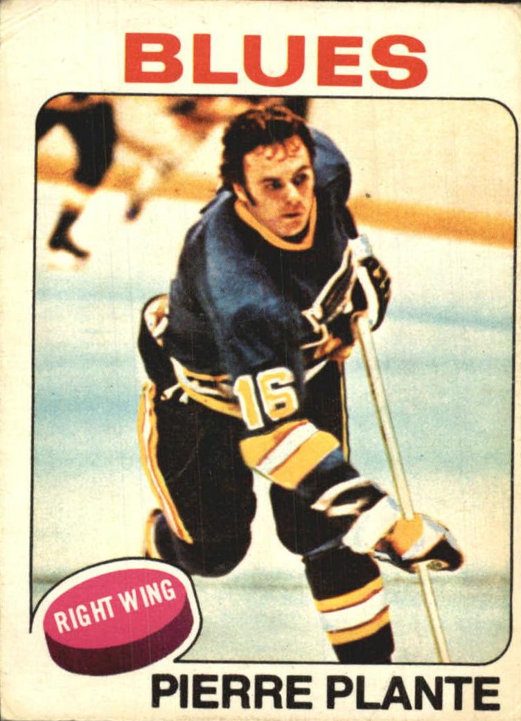 1975 O-Pee-Chee Hockey Pierre Plante #309