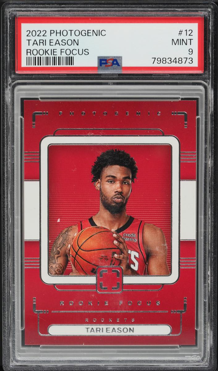 2022 Panini PhotoGenic Basketball Tari Eason #12 PSA 9