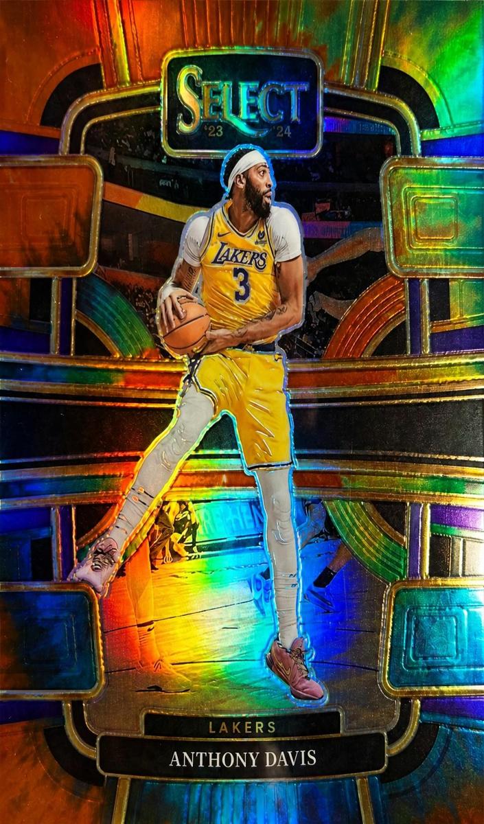 2023 Panini Select Basketball Tie-Dye Anthony Davis #20