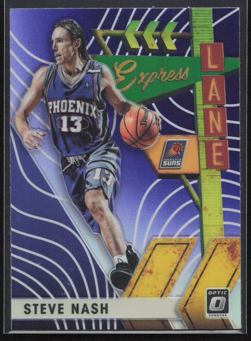 2019 Donruss Optic Basketball Purple Steve Nash #10