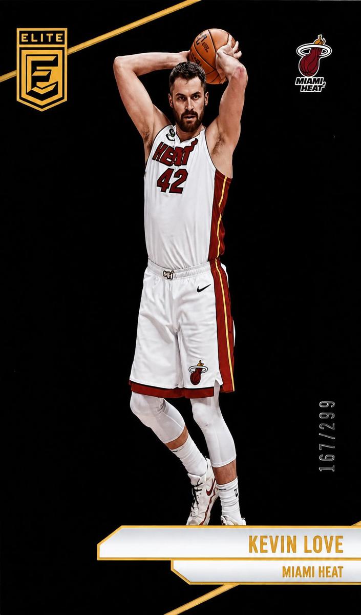 2023 Donruss Elite Basketball Black Kevin Love #80