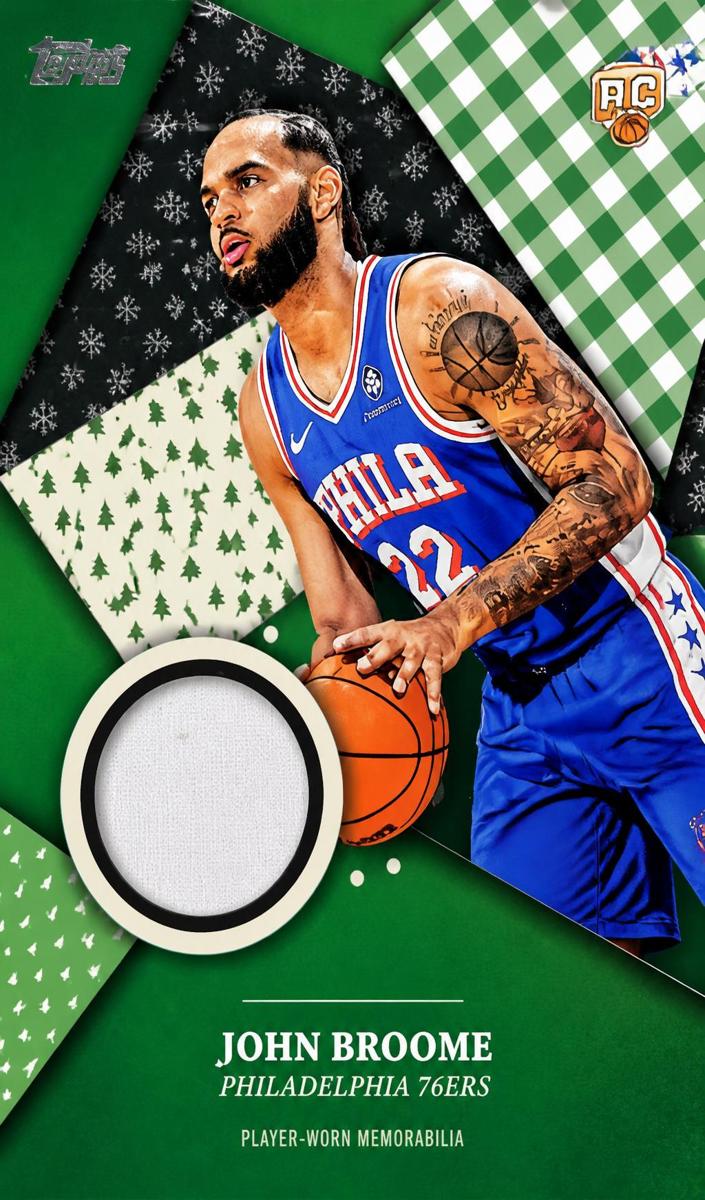2025 Topps Holiday Basketball Johni Broome #HR-30